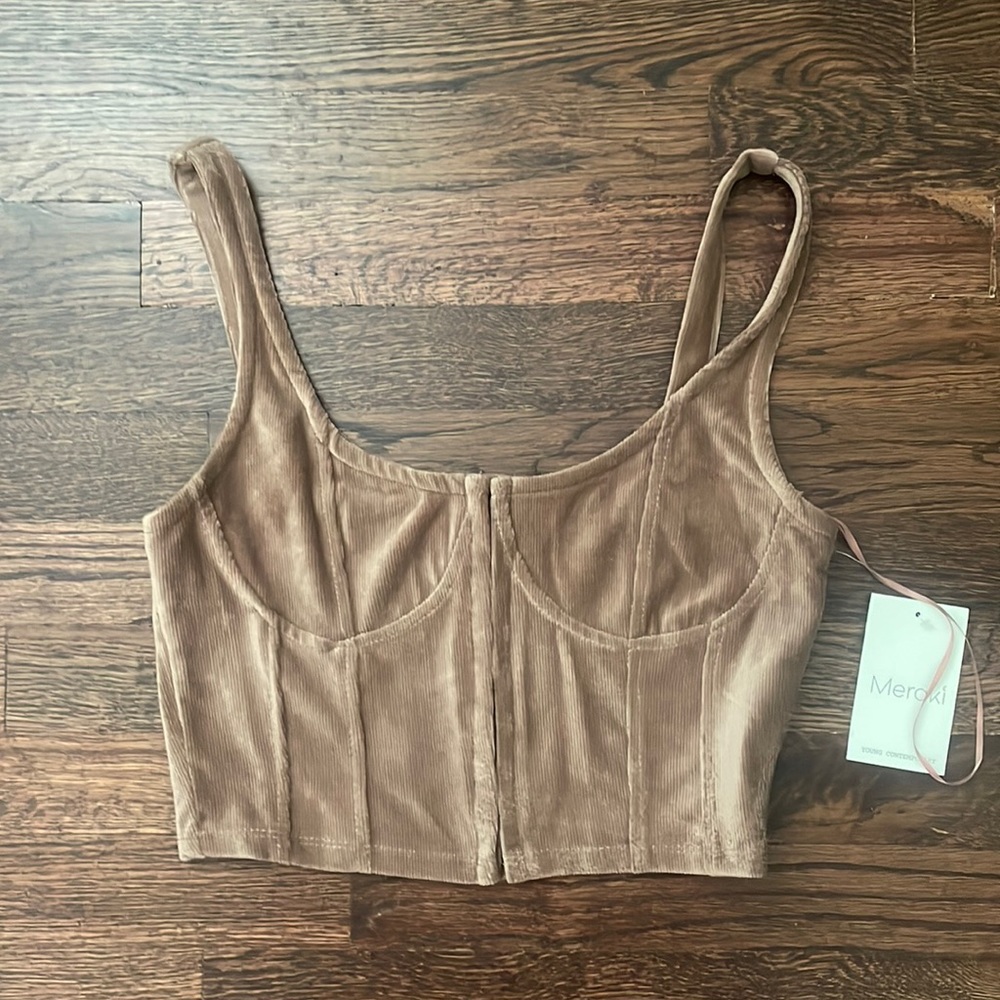 Corset Crop Top